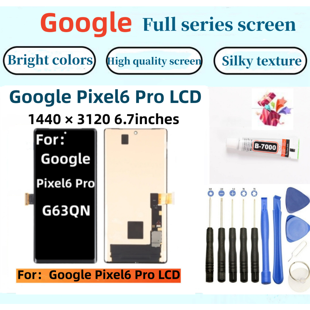 全新液晶屏幕適用於 Google 谷歌 Pixel6 Pro 螢幕總成 Google G63QN pixel6 pro