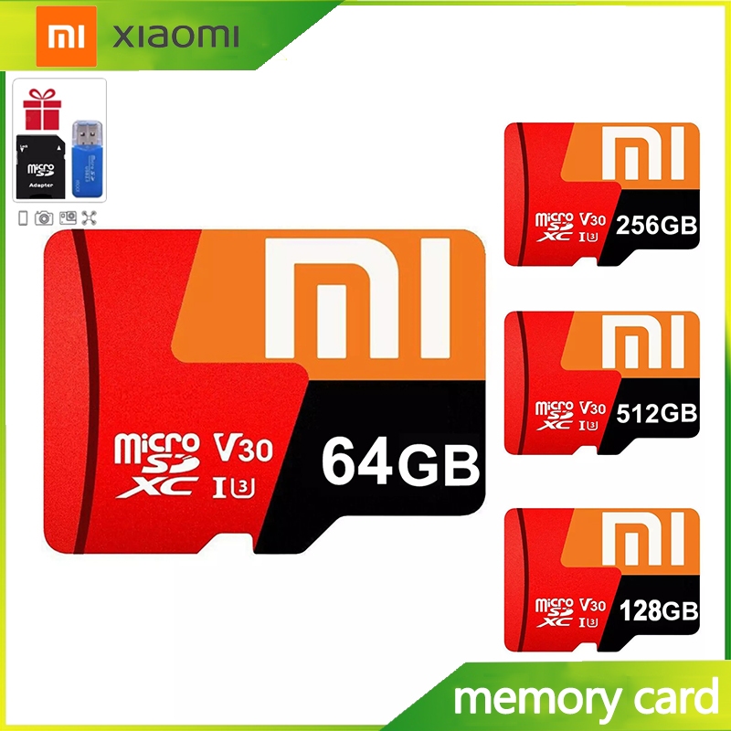 XIAOMI  Micro SD卡  512GB 256GB 128GB存儲卡 16GB 32GB 64GB 高速TF閃