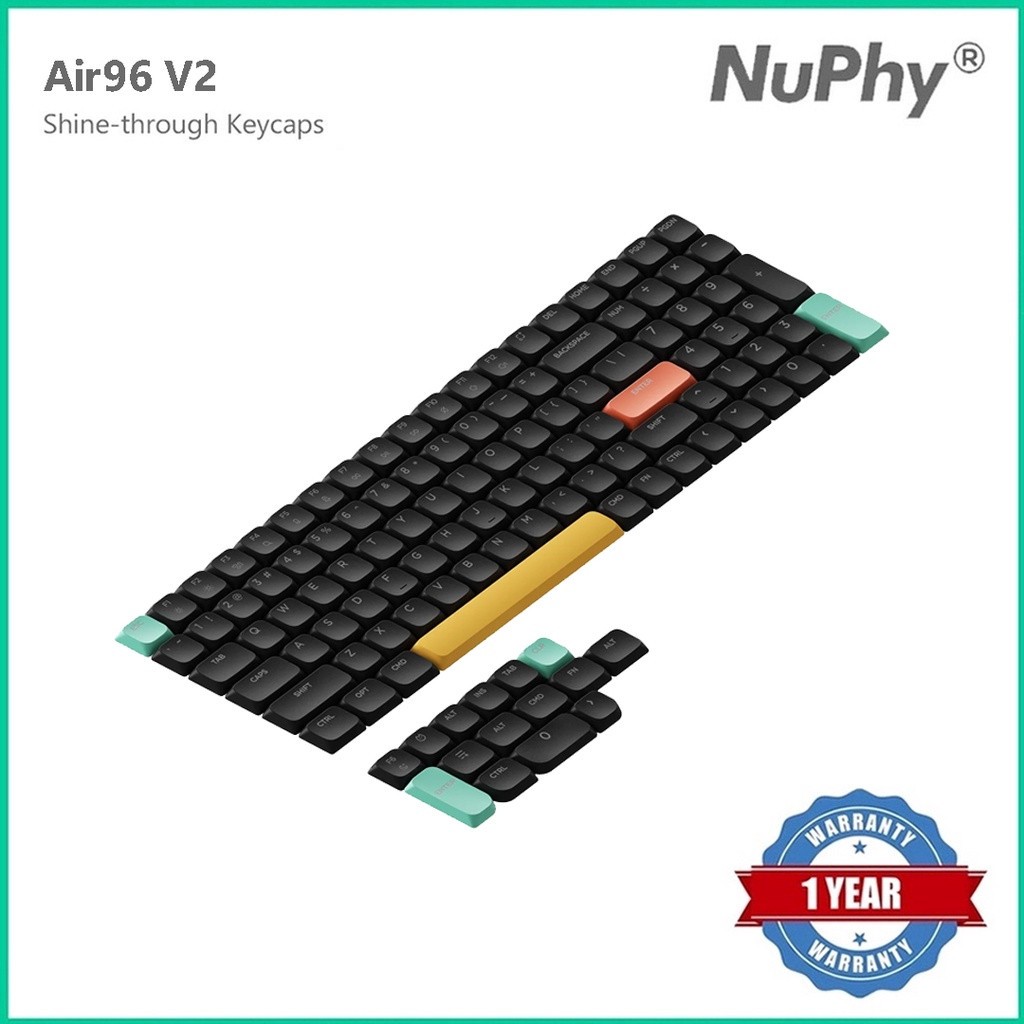 Nuphy Air96 V2 nSA 透光鍵帽