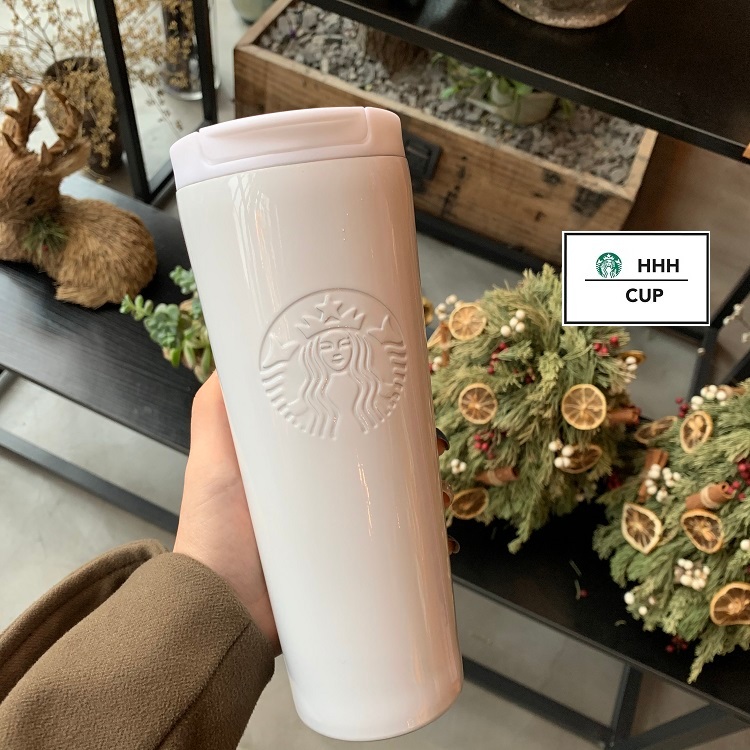 正品 星巴克保溫杯 STARBUCKS 薰衣草漸變直飲杯 高質感浮雕咖啡杯 女神水杯 304不銹鋼隨行杯 男女情侶杯