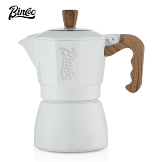 BINCOO 雙閥摩卡壺 多人份 家用小型濃縮煮咖啡壺 意式咖啡機 咖啡器具 2人份/4人份
