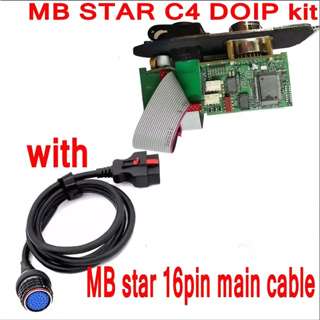 Doip 套件更新 SD Connect Compare C4 診斷工具添加 DOIP 16Pin OBD2 電纜,用於