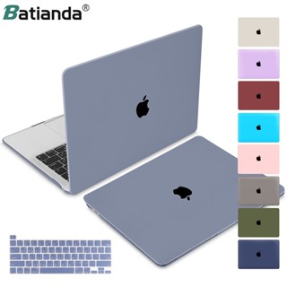 適用MacBook Air Pro 2024保護殼 13 14 15 16 吋 A3403 M4注音鍵盤膜 防摔 奶油質