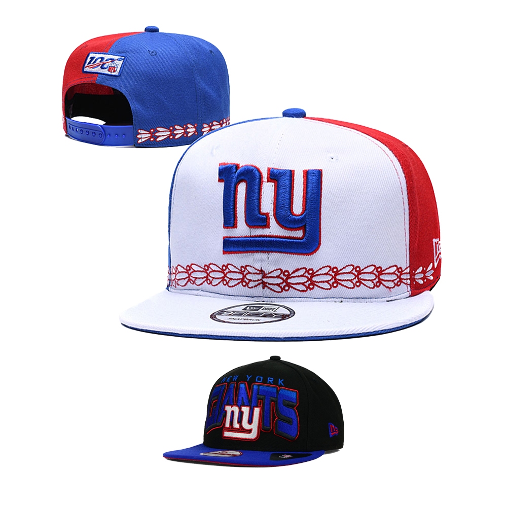 NFL 調整帽 紐約巨人 New York Giants 嘻哈風 橄欖球帽 男女通用 運動帽 滑板帽 防晒帽