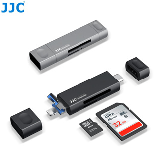 JJC 手機讀卡機 Type-C USB 3.0 OTG 支援1TB SD Micro SD TF 記憶卡 平板筆電高速