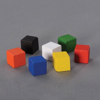 Gifthing 桌遊木質棋子 正方形 8mm 方形棋子 龍與地下城 桌遊標志物 token棋子