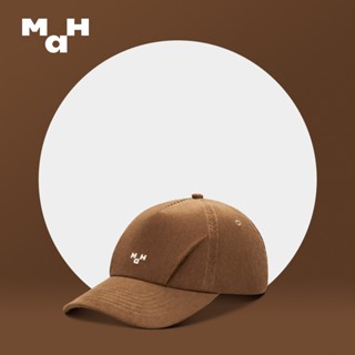 帽子 | MAH 燈芯絨系列運動棒球帽子棕色太陽帽子軟頂
