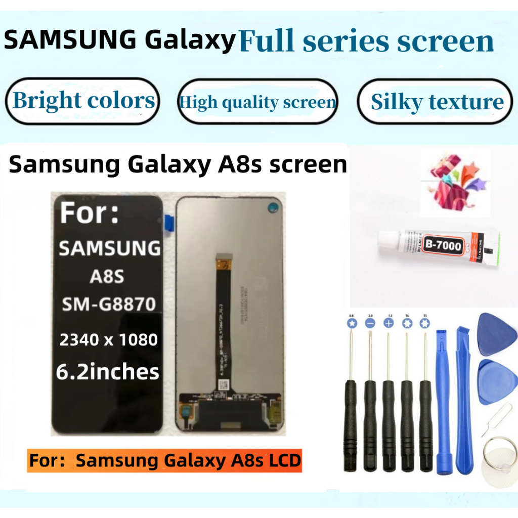 全新三星螢幕 適用於 三星 Galaxy A8s LCD觸控顯示屏 三星A8s螢幕Galaxy SM-G8870螢幕