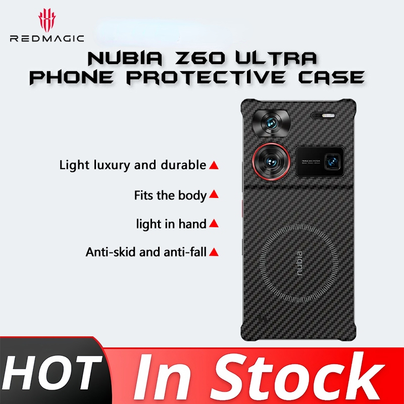 ZTE Nubia Z60 Ultra 手機殼超薄 Kevlar 材料後蓋適用於中興 Nubia Z60 Ultra Z