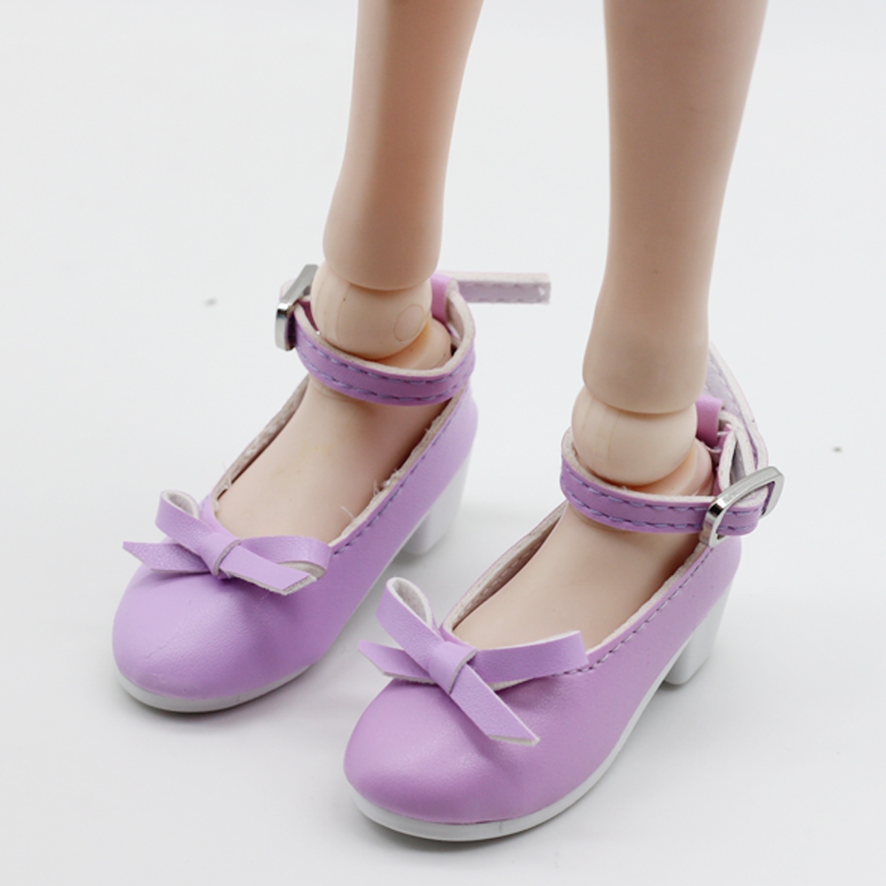 娃娃鞋(7.8cm)蝴蝶結公主鞋,適用於60cm BJD娃娃和1/3 BJD/SD娃娃