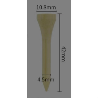 高爾夫球訂木Tee 球託 4.2CM 一個 店鋪禮品買衣服就送