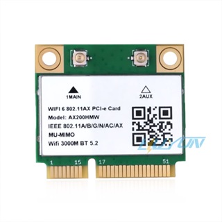 Ax200 WIFI6模塊MINI PCIE 802.11ax 160Mhz網卡WIFI卡