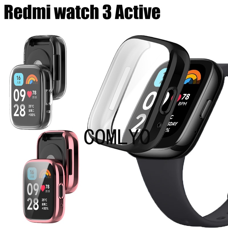 現貨 紅米手錶 Redmi Watch 3 Active 保護殼 TPU 軟殼 屏幕保護膜 全覆蓋 保護套
