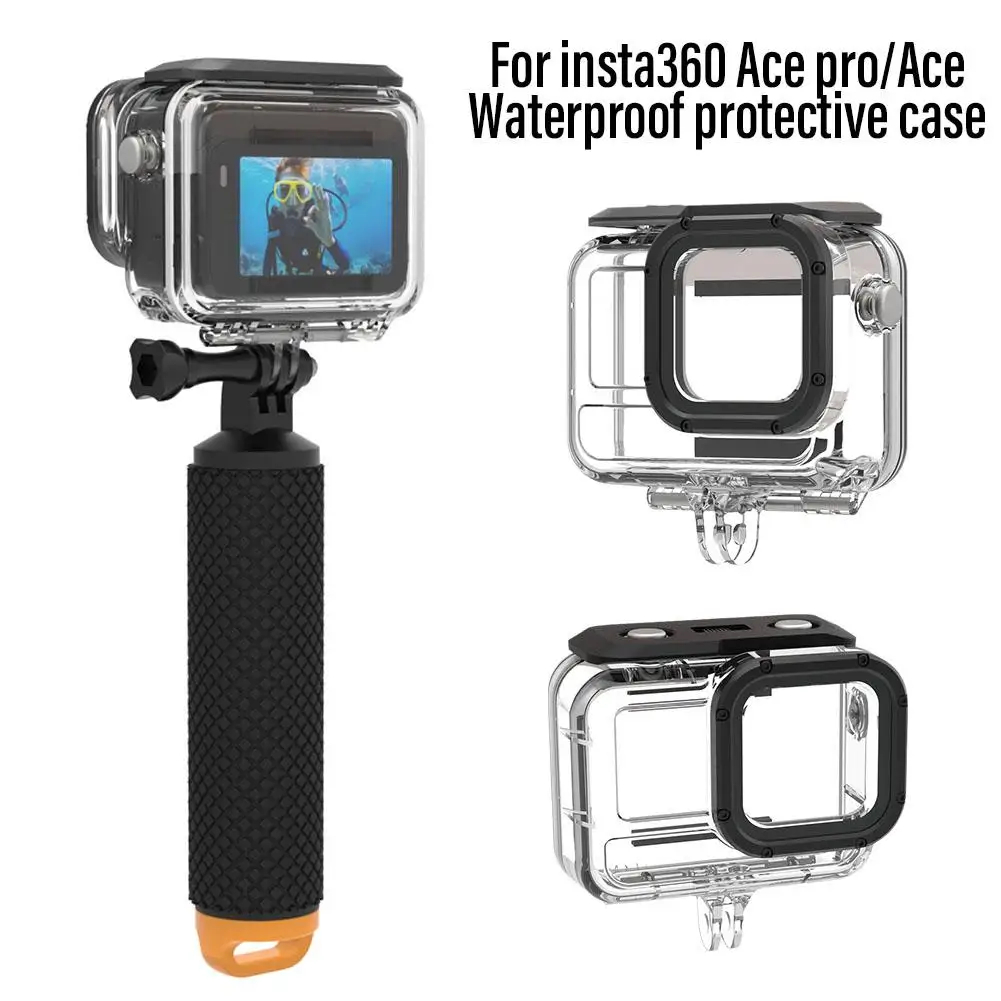 Insta360 Ace/Ace Pro 防水潛水保護殼 Insta360 Ace 運動相機配件透明保護套