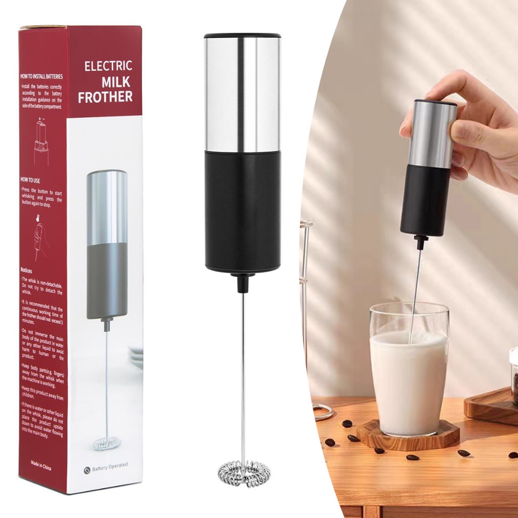 電動奶泡器咖啡打蛋器手持式冰沙拿鐵熱巧克力攪拌器