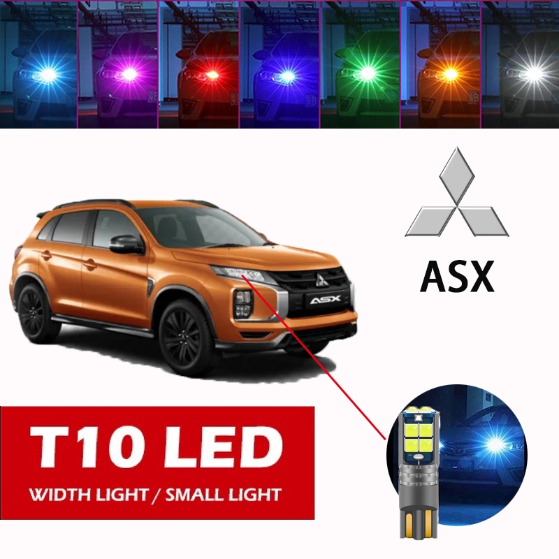 MITSUBISHI 1pc 三菱 Asx T10/W5W 燈泡小頭燈、小頭燈、汽車行李箱、車牌燈