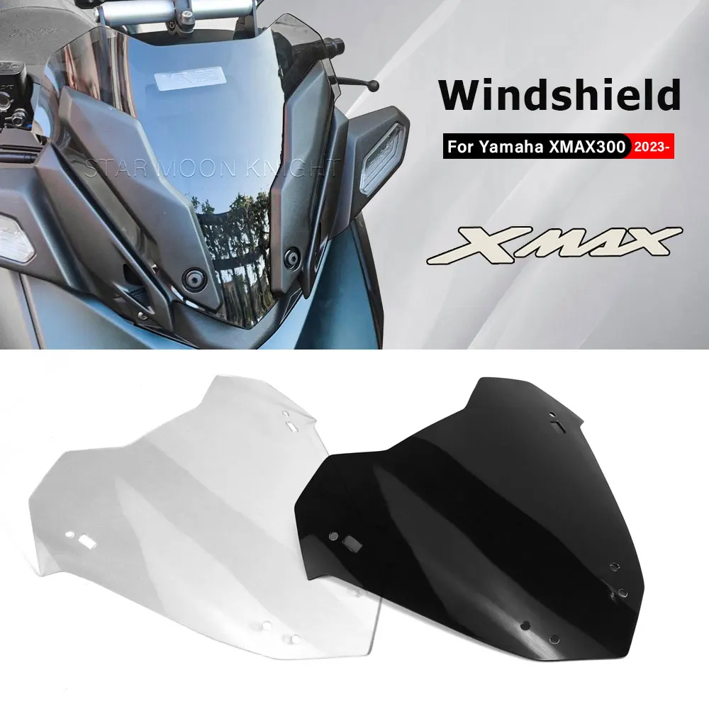 山葉 Yamaha XMAX300 X MAX XMAX 300 2023 2024 摩托車配件-擋風玻璃整流罩運動擋風