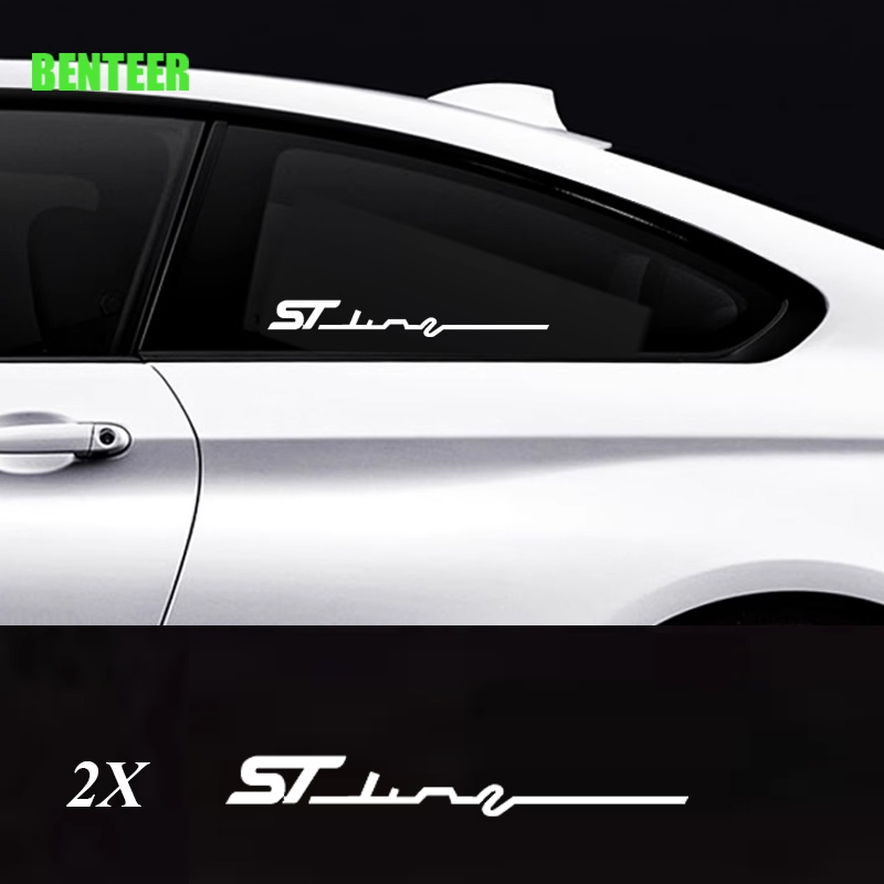 2 件裝車窗貼紙適用於福特 Fiesta Mondeo Fusion Escape Edge Ecosport Kuga
