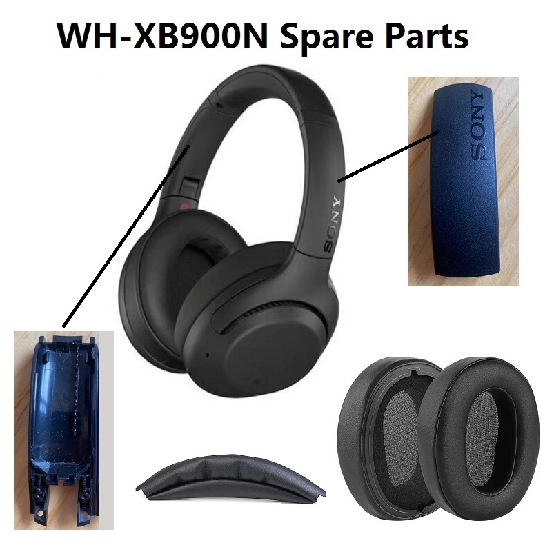索尼 WH-XB900N 耳機內部梁原裝備件,外滑塊全套頭帶,耳墊耳罩