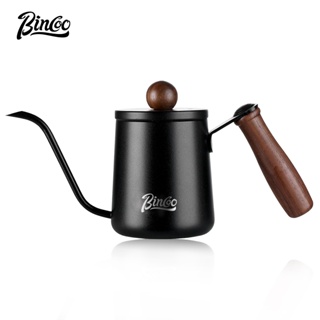 BINCOO 350ML/600ML 咖啡手沖壺 小型迷妳便攜咖啡壺 長嘴細口壺 不銹鋼掛耳咖啡註水壺