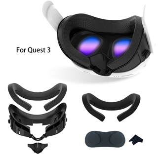 適用於 Meta Quest 3 的 VR 替換支架面罩套裝,帶 VR 配件