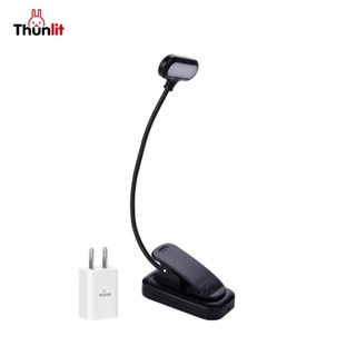 Thunlit個人閱讀燈USB充電護眼迷你夾燈帶可調燈角度