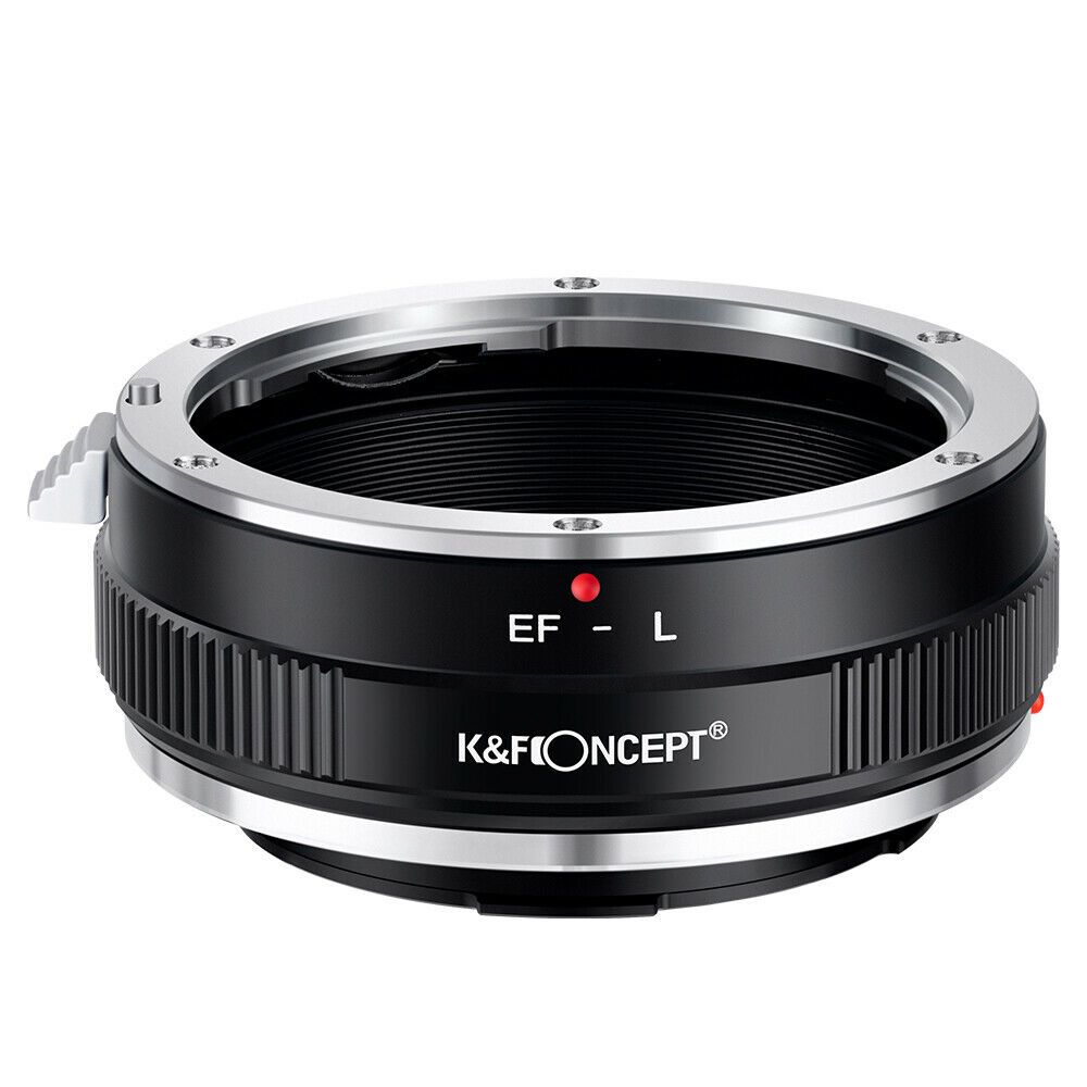 LEICA K&amp;f 概念鏡頭適配器適用於佳能 EF/EF-S 鏡頭到徠卡 Sigma L 相機 SL2 TL