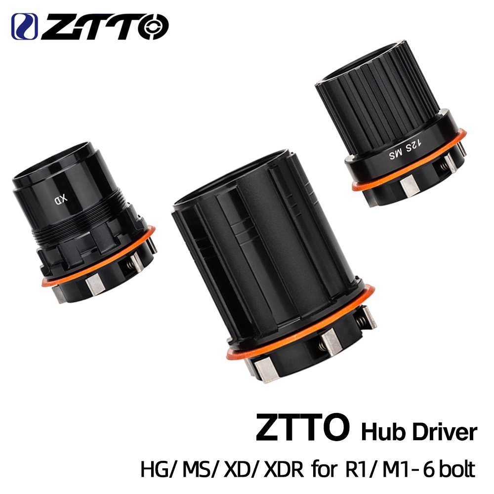 Ztto MTB R1 M1-6bolt Freehub XDR XD HG MS 花鼓主體驅動器 6 棘爪系統更換