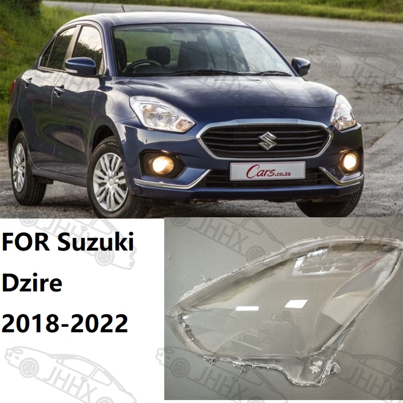 SUZUKI 適用於鈴木 Dzire 2018 2019 2020 2021 2022 前照燈鏡頭汽車更換透明汽車外殼汽