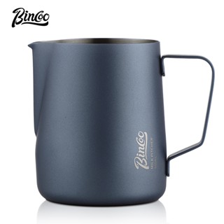 BINCOO 咖啡拉花缸 尖嘴拉花杯 奶泡杯 拉花神器 不銹鋼專業器具 打奶缸 350ML/600ML