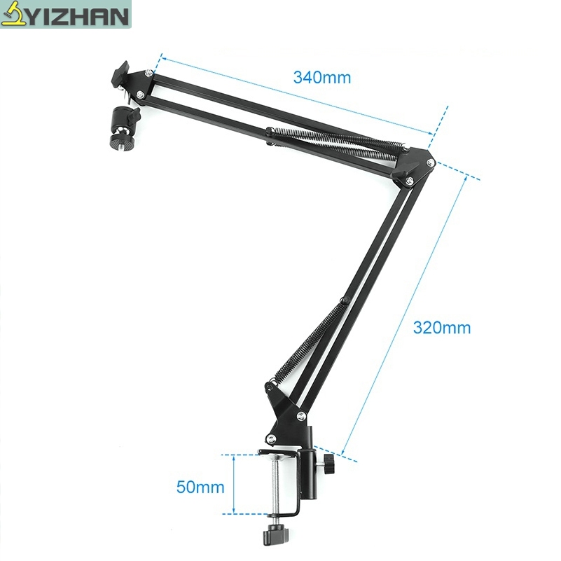 用於視頻顯微鏡相機的懸臂通用支架可調節吊桿桌面支架