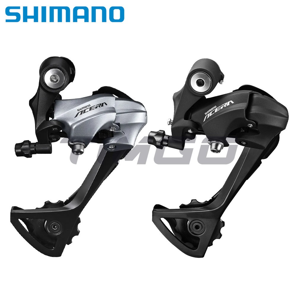 Shimano Acera RD-T3000 MTB 徒步自行車 9 速後變速器長籠黑色銀色