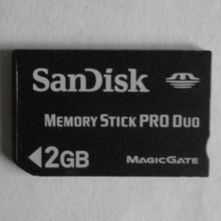 Sandisk(晟碟) 2GB Memory Stick Pro Duo 記憶棒