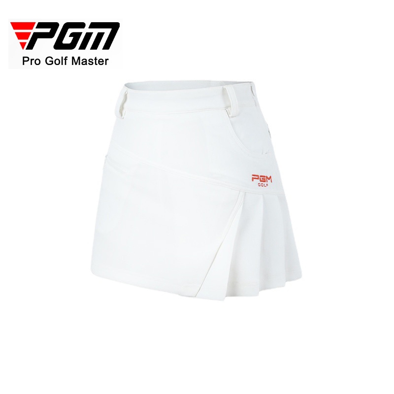 PGM 高爾夫裙子 女士褲裙拉鏈 時尚百褶裙 內襯安全褲 運動女裙 高爾夫女裝 服裝 qz012