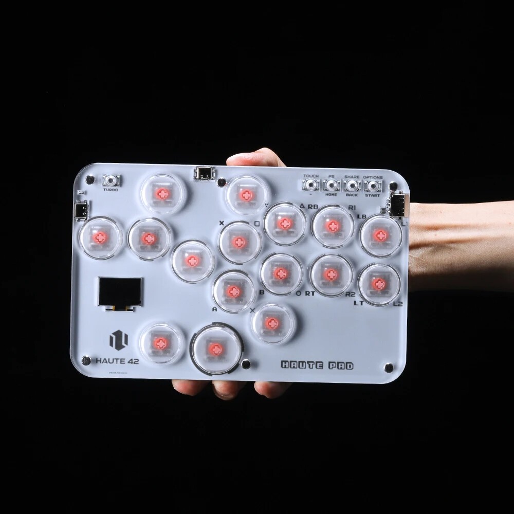 ⭐全新 Haute42 Arcade Hitbox 控制器 Fight Stick PC 操縱桿 Hitbox 控制器鍵