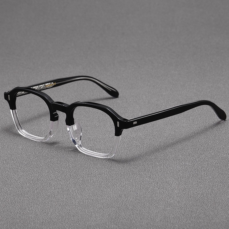 Tvr 531 醋酸纖維眼鏡框復古方形光學眼鏡框男女通用時尚復古眼鏡