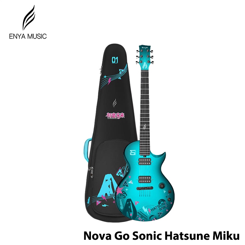 Nova Go Sonic Hatsune Miku 智能碳纖維電吉他