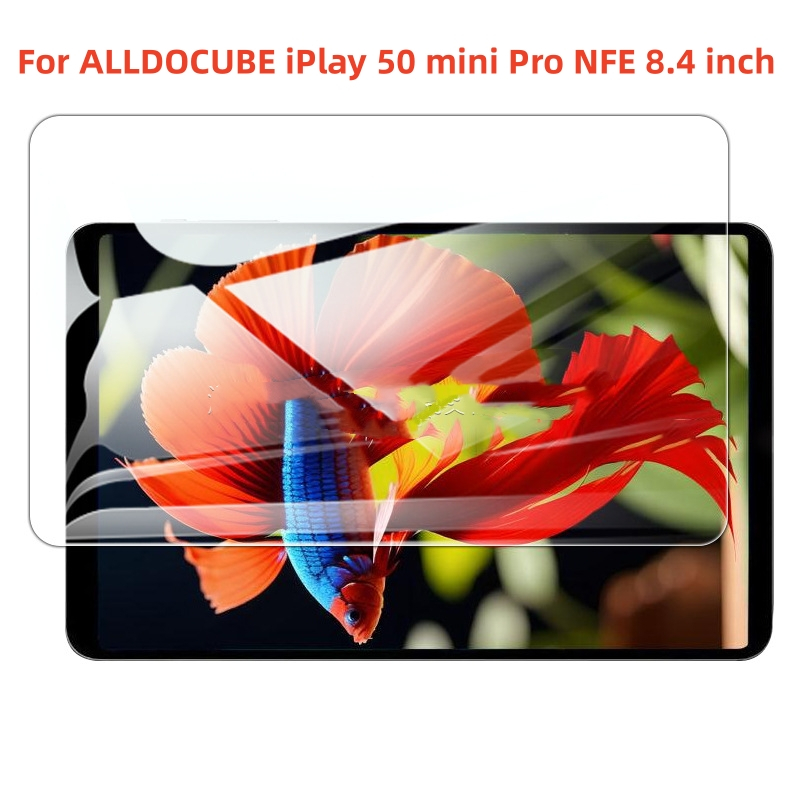 2 片鋼化玻璃屏幕保護膜適用於 ALLDOCUBE iPlay 50 mini Pro NFE 8.4 英寸平板電腦屏幕