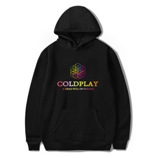 搖滾樂隊 Coldplay 男女棉連帽衫 Lovers 連帽運動衫中性嘻哈街頭服飾加大碼 XXS-4XL 2129B