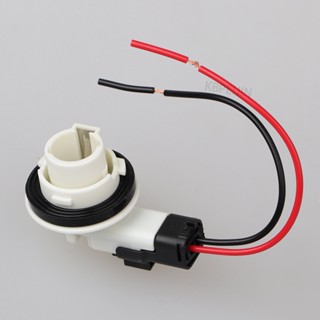 1 套適用於福特 Kuga Ecosport 汽車後霧燈 P21W 燈泡插座電纜適配器燈座連接器