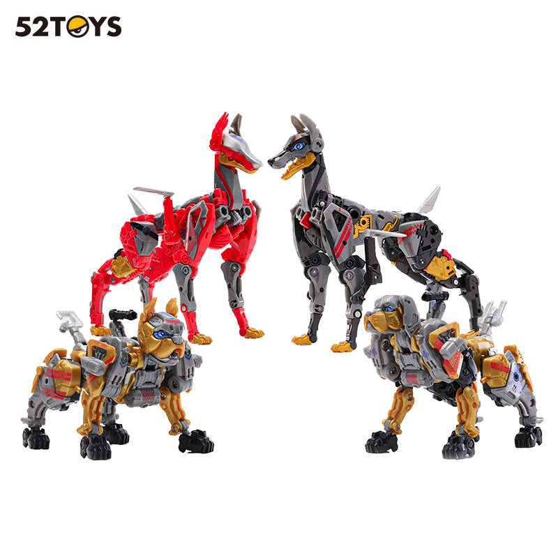 52TOYS BOTCON 2023 傳統紀念 4 人偶盒套裝機甲變形便攜模型