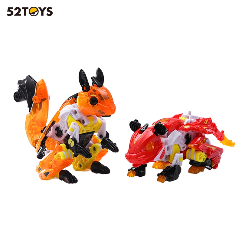 52TOYS 無限獸驅 BOTCON限定-鼠+特典 機甲變形可動人偶便攜模型