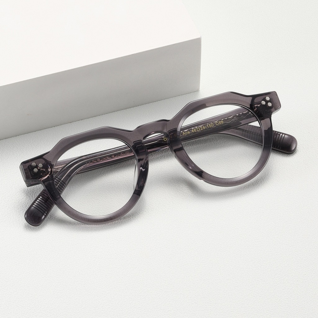 Tvr日本手工光學眼鏡奢侈品牌板眼鏡架高品質醋酸纖維玳瑁眼鏡架obj SkyAce