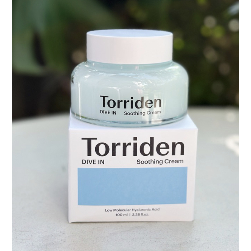 【限時搶購】Torriden Dive In舒緩霜100ml韓國Torriden桃瑞丹玻尿酸面霜 藍色面霜【正品】