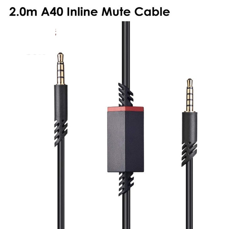 適用於羅技 Astro A10 A40 TR 混合放大器的替換電纜延長線耳機耳機電纜配件
