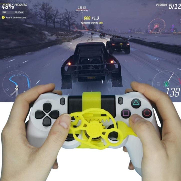 🎮PS4迷你游戲手柄方向盤🎮 pc電腦遊戲賽車模擬器方向盤 體驗真人駕駛的樂趣 ps4岡地平線節日生日禮物