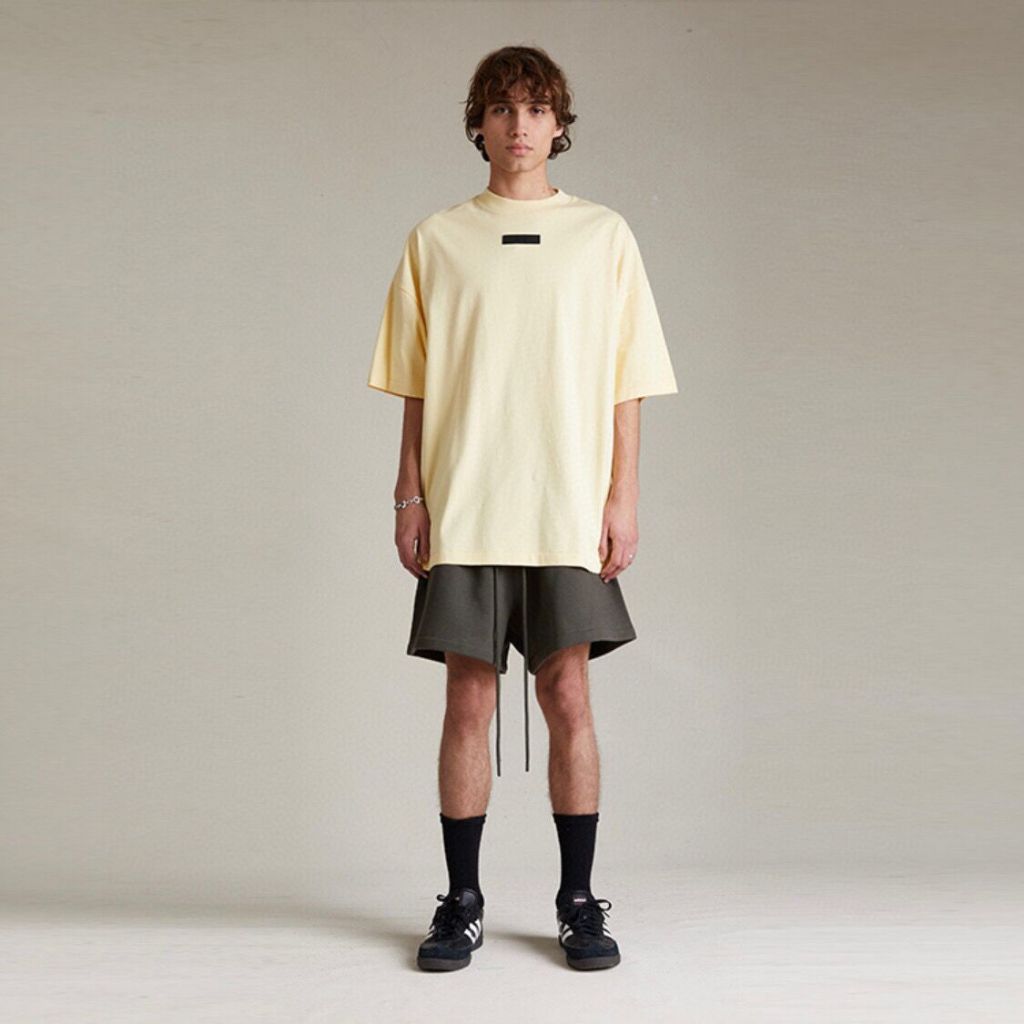 Essentials SS24 T-Shirt 素色圓領套頭短袖T恤