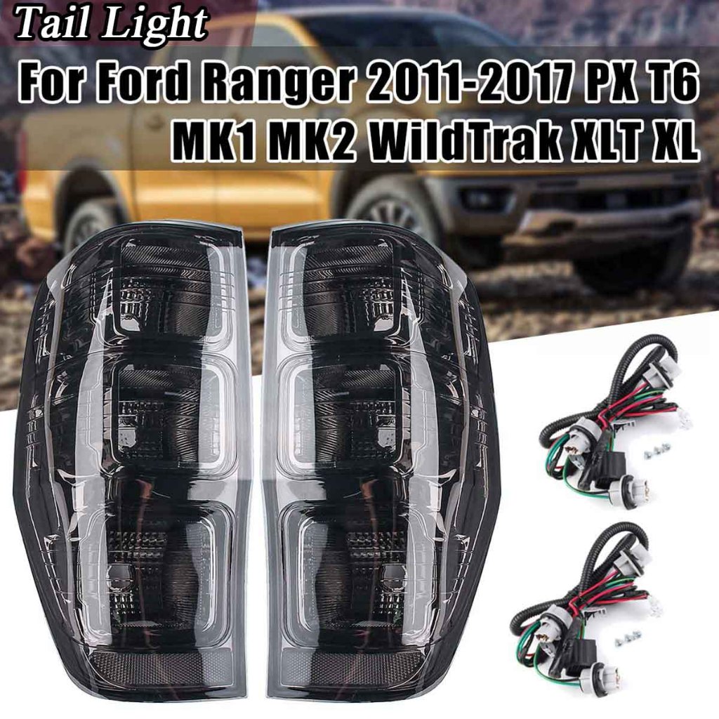 2 件裝後剎車尾燈外殼蓋適用於福特 Ranger PX T6 MK1/ MK2 WildTrak XLT XL XLS