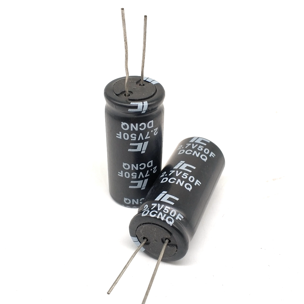 1PCS 2.7V50F 後備電源法拉 IC DCNG法拉電容 超級電容2.7V50F 體積18*42 50f 2.7v