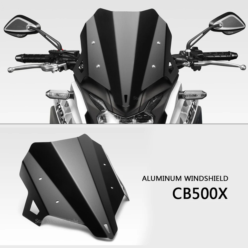HONDA 摩托車配件擋風玻璃適用於本田 CB500X CB 500 X CB500 2019 - 2020 CB500